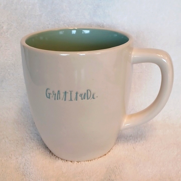 Rae Dunn Artisan Collection by Magenta "Gratitude" Oversized Mug - Picture 2 of 8